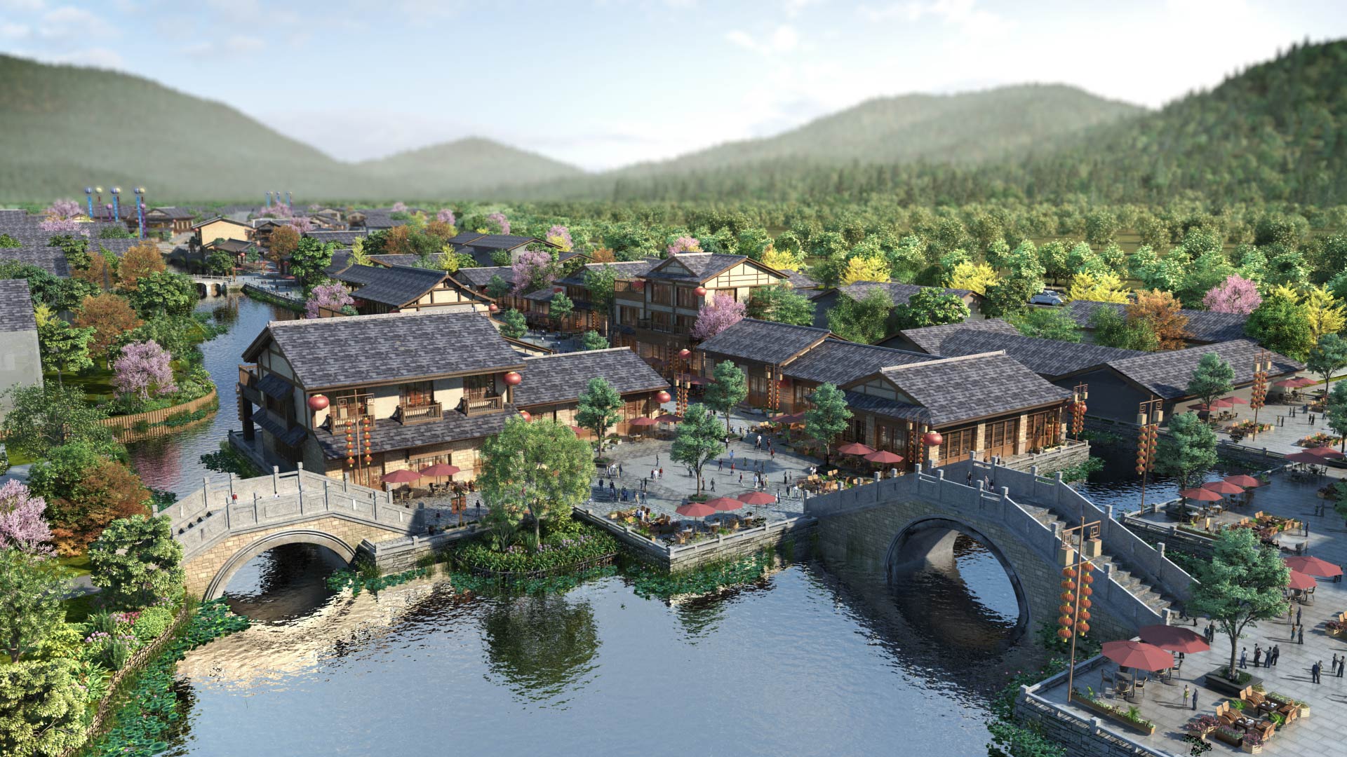 市人大常委会主任熊永强一行莅临宁州水乡旅游度假区调研指导!